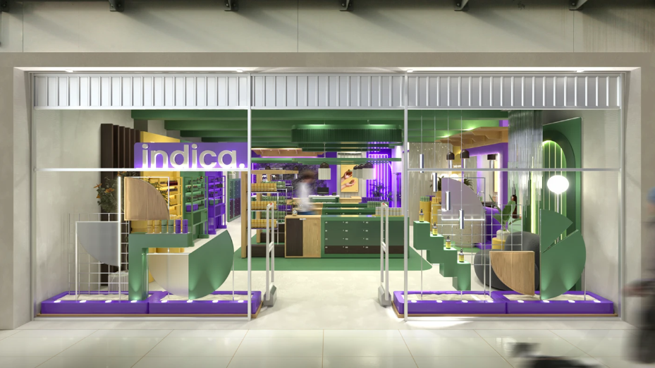 cosmetic shop design
