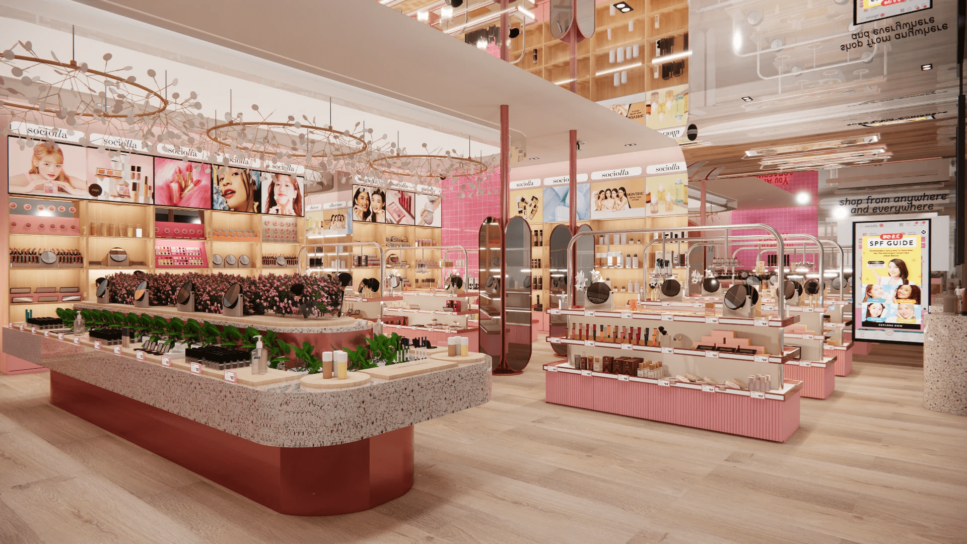 cosmetic store