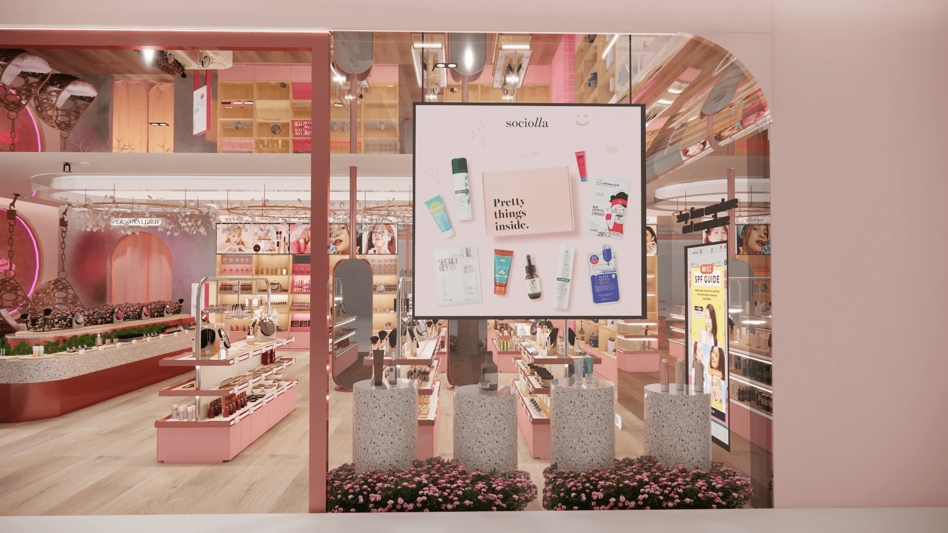 cosmetic store