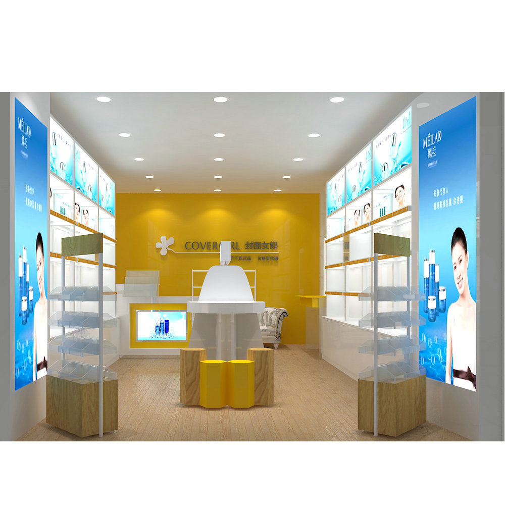 makeup shop interior design
