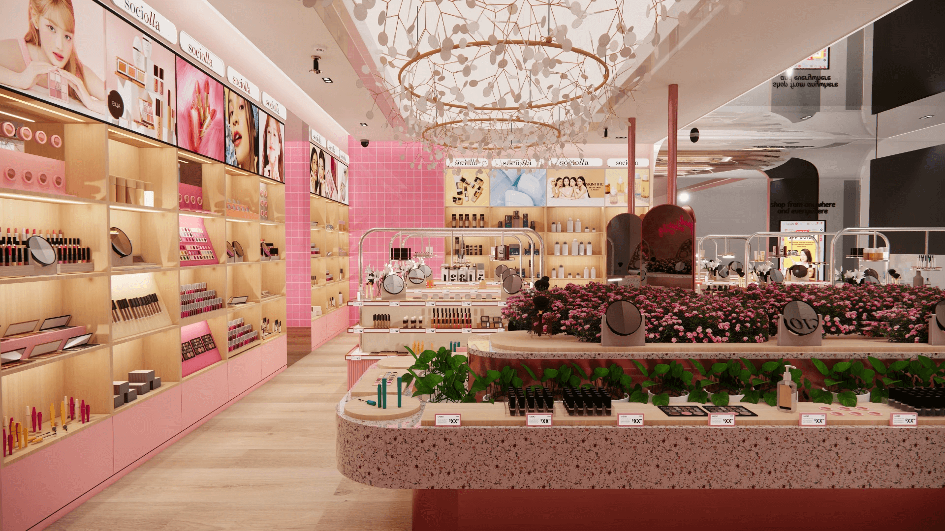 cosmetic store