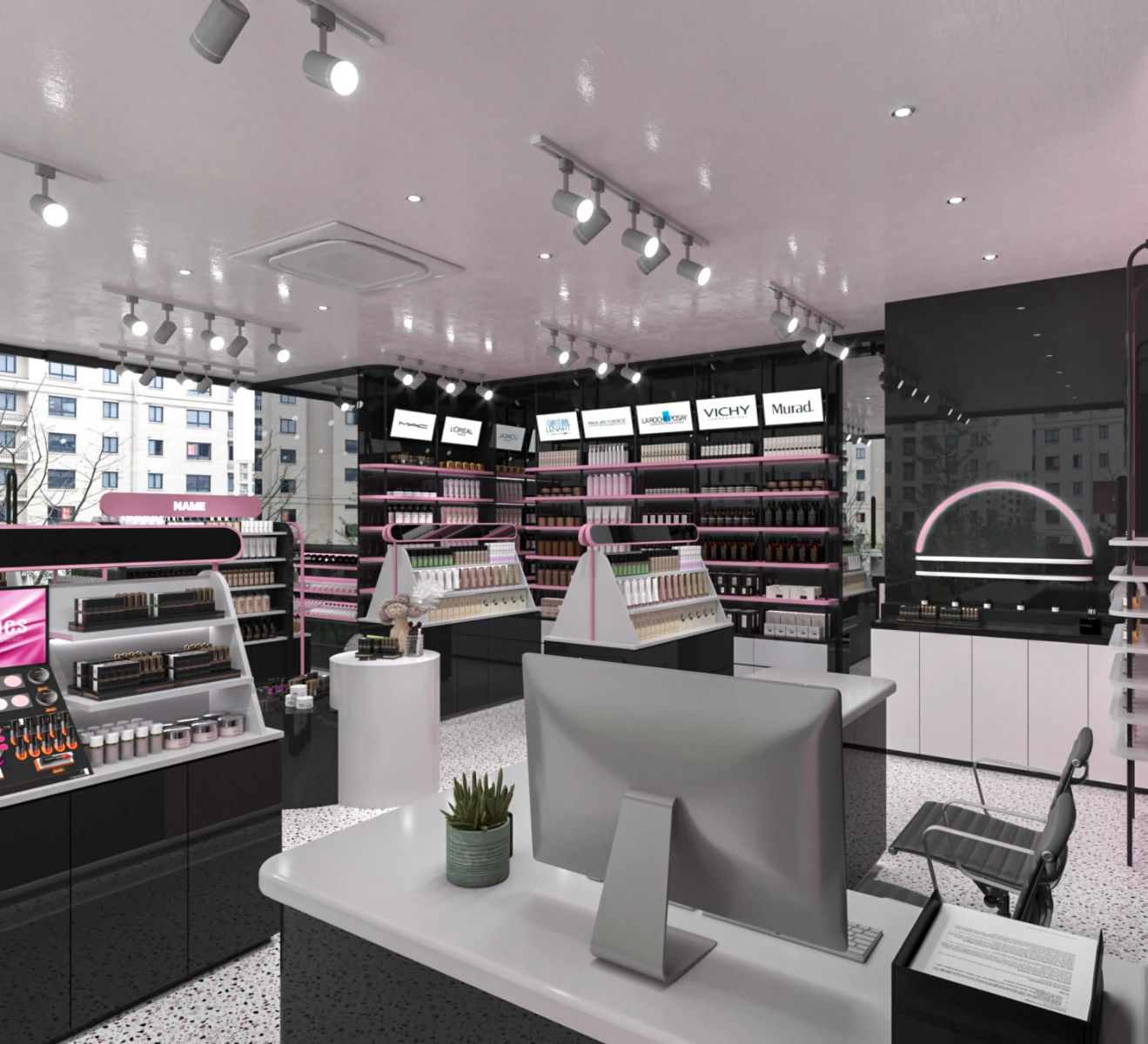 cosmetics store