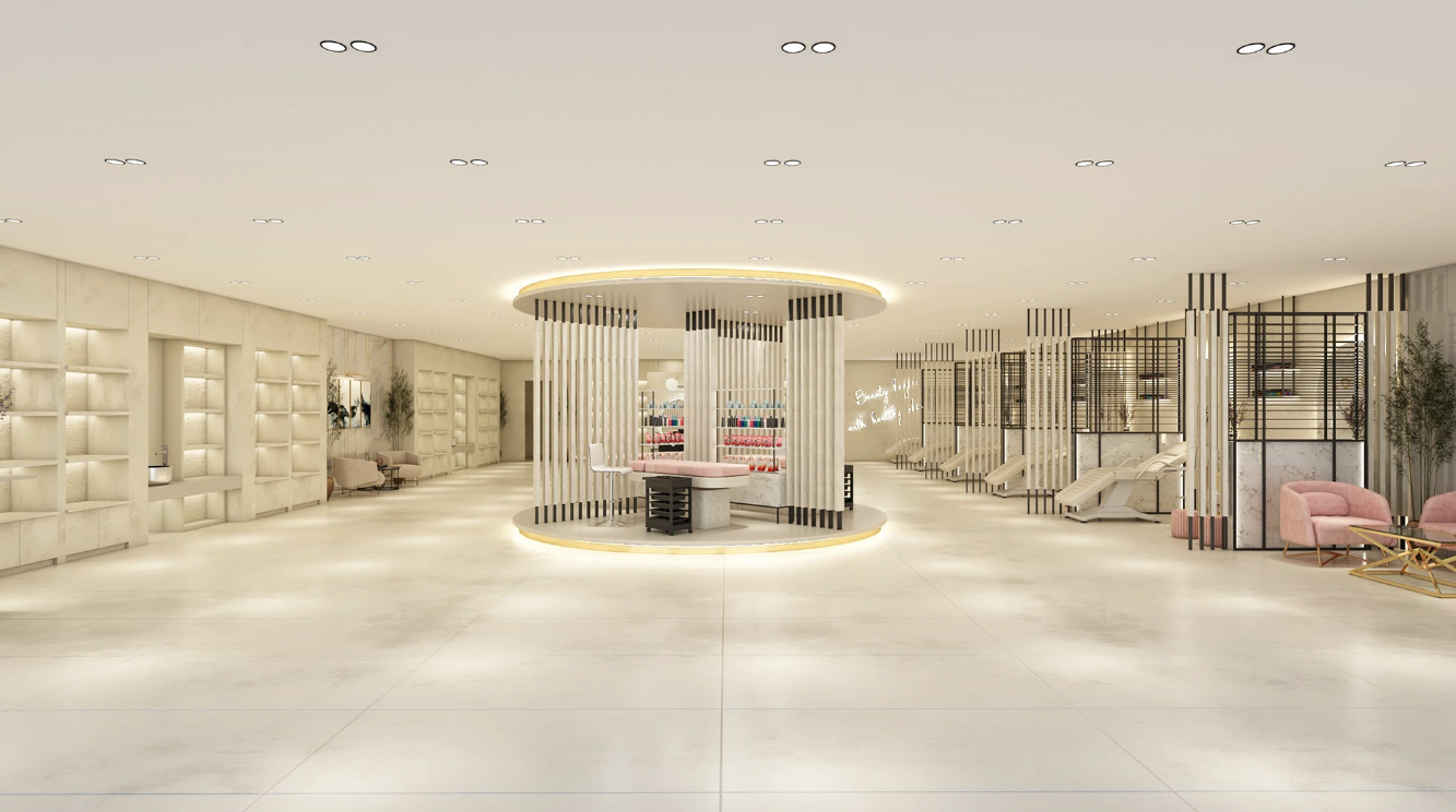 beauty salon design