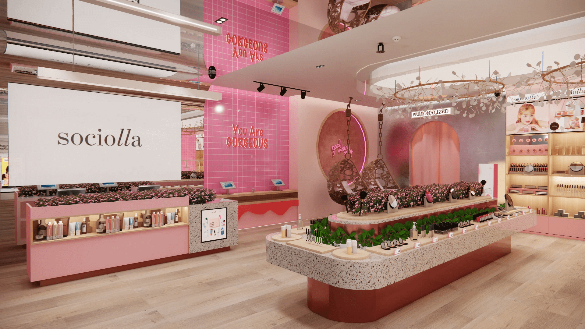 cosmetic store