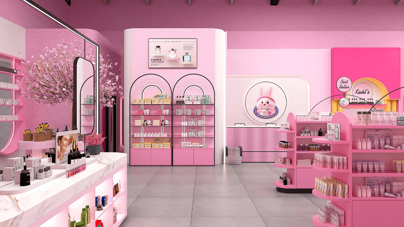 cosmetic store design