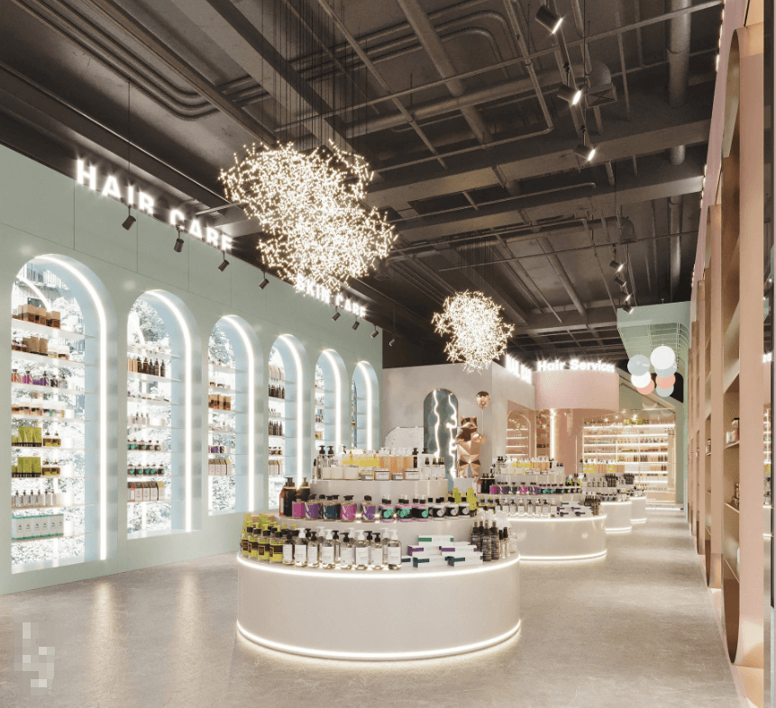cosmetic store