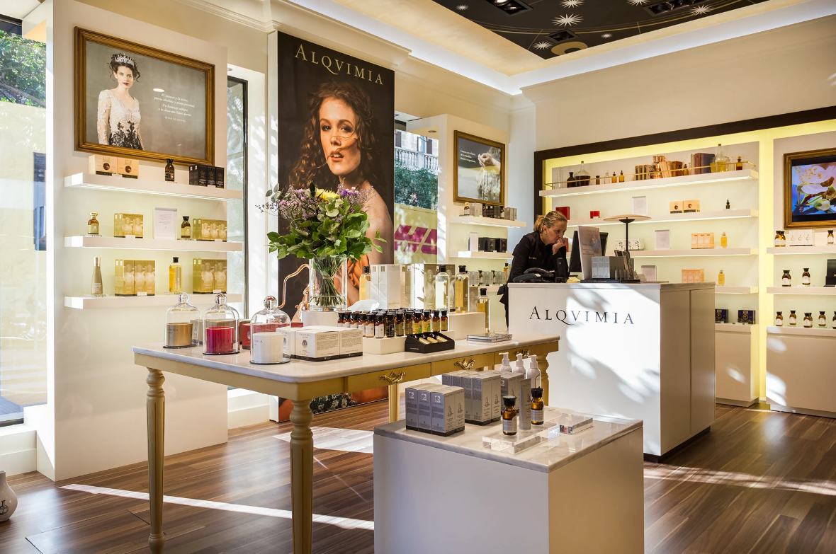 cosmetic counter