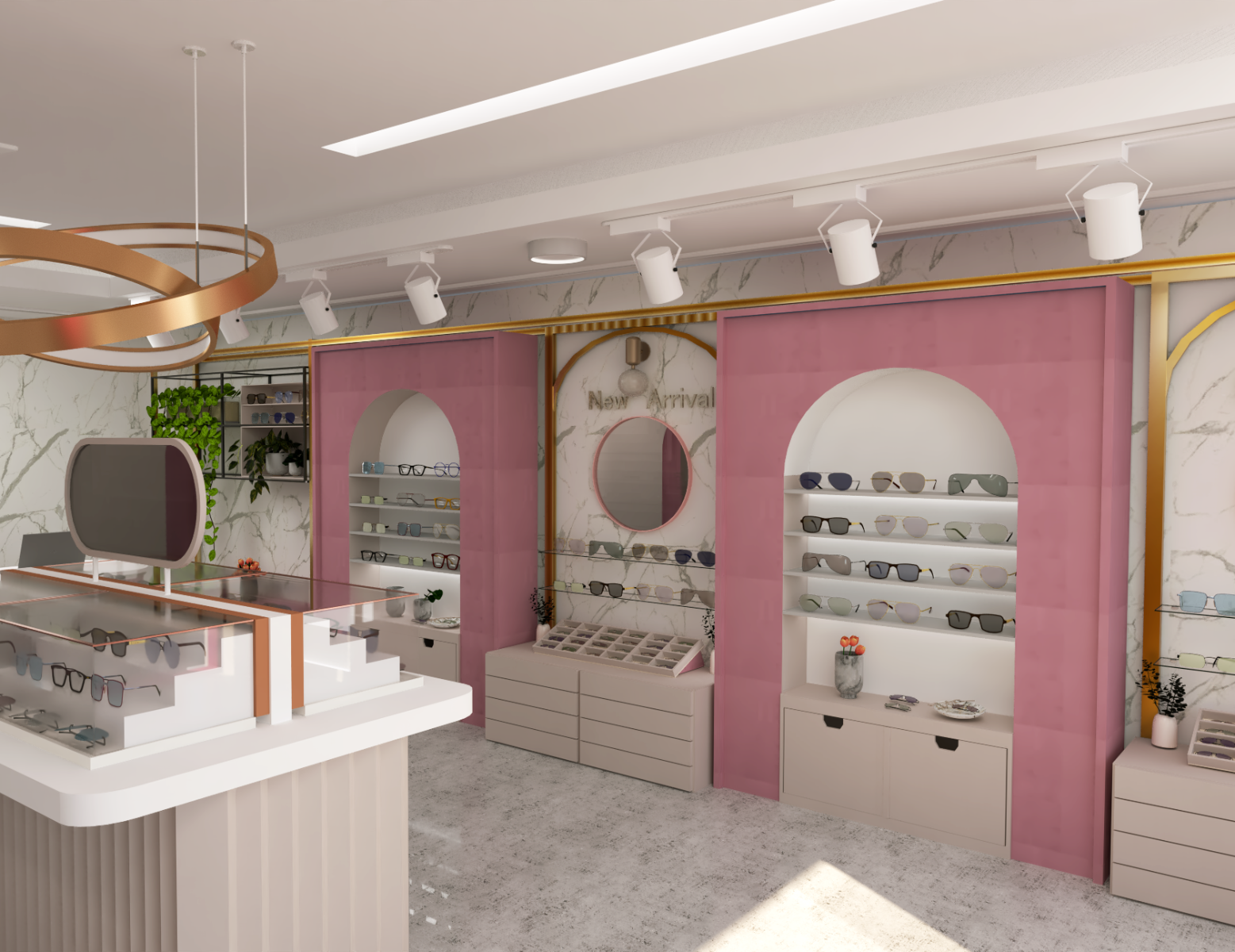 eyewear store