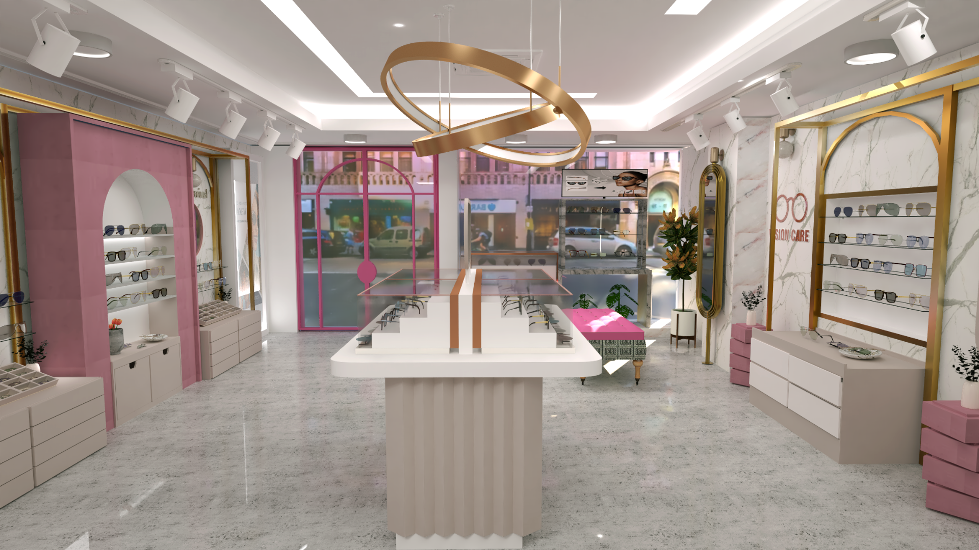 eyewear store