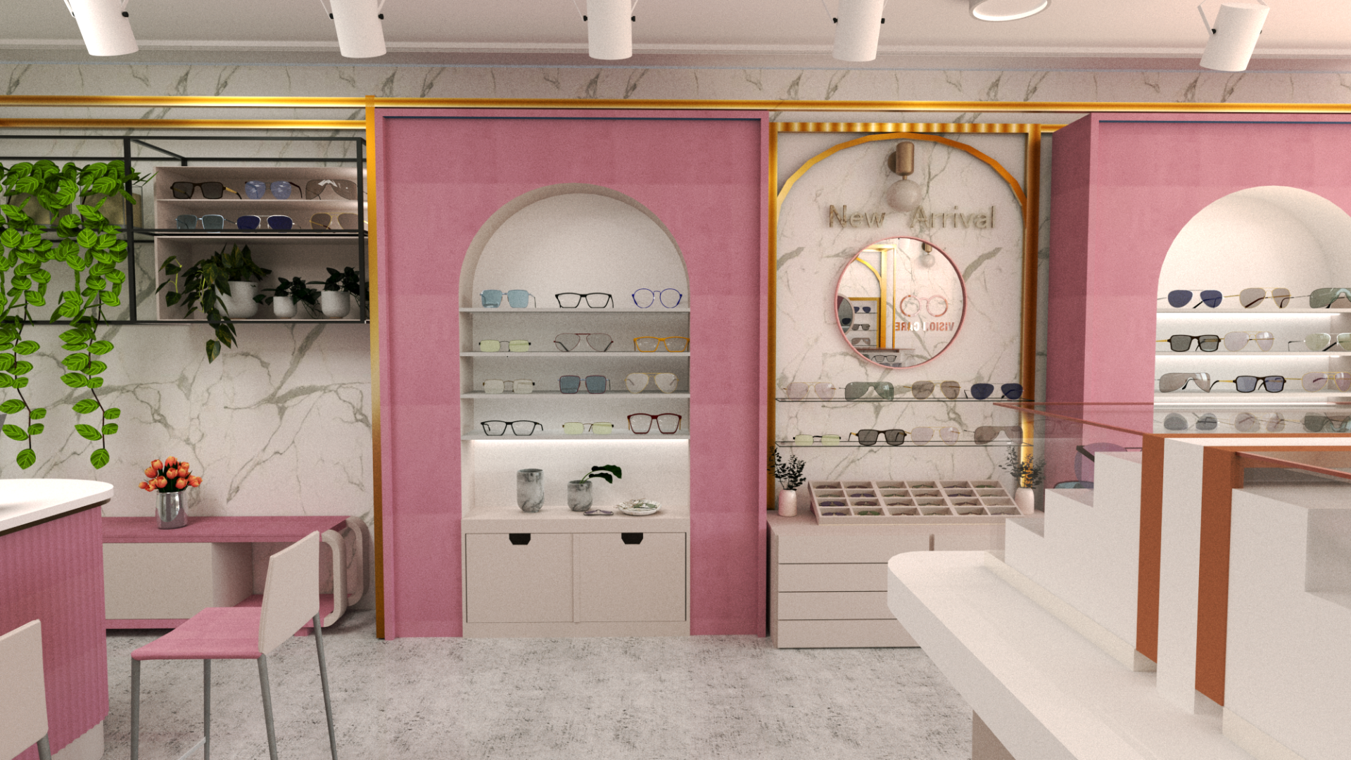 eyewear store