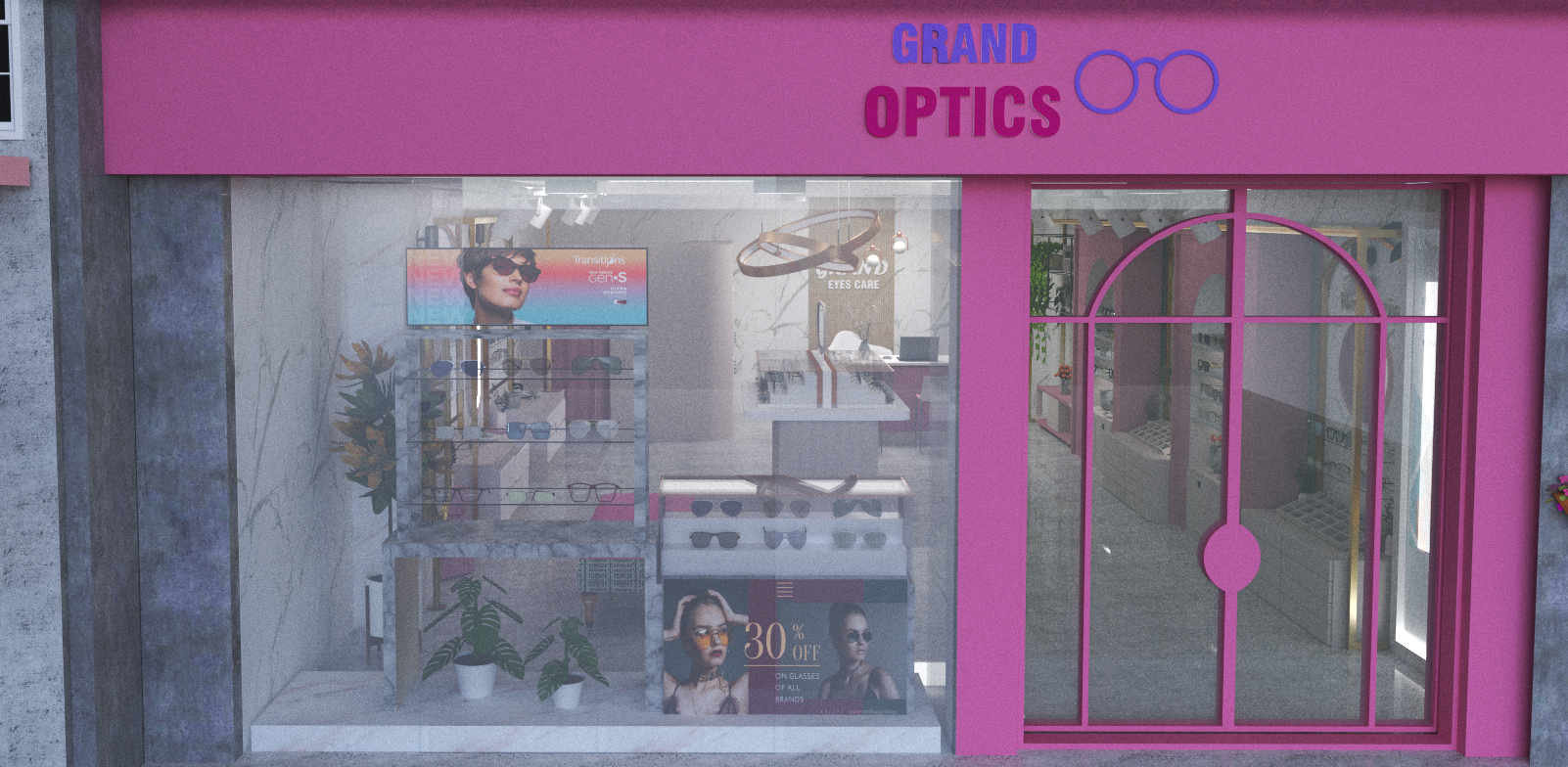 eyewear store