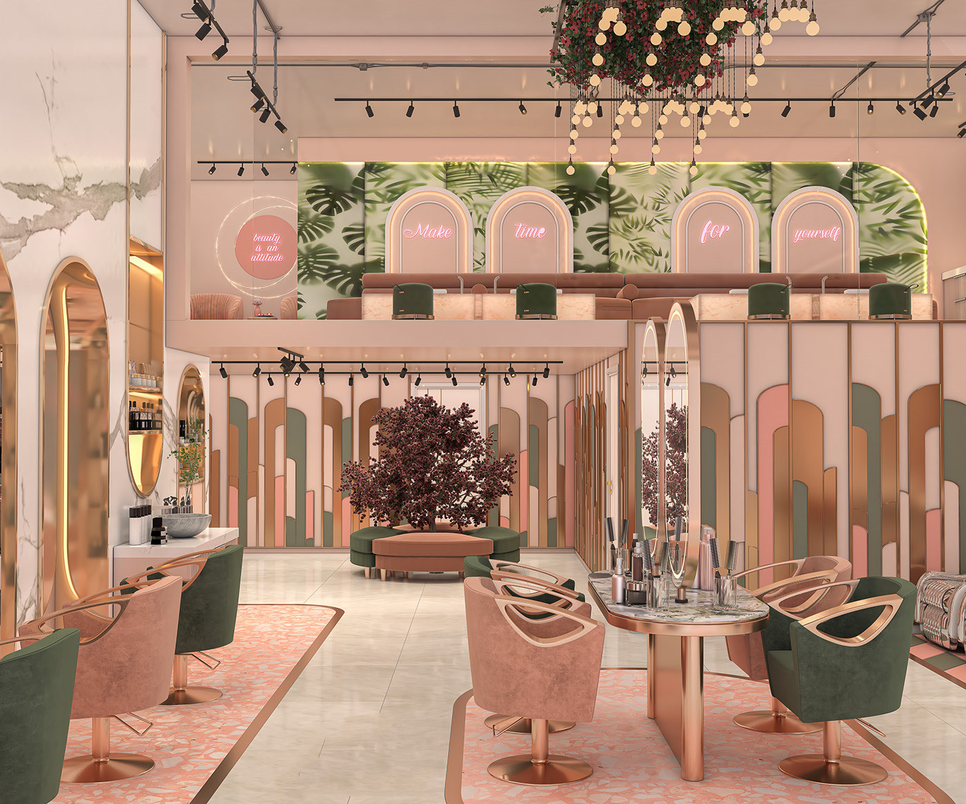 manicure nail salon shop