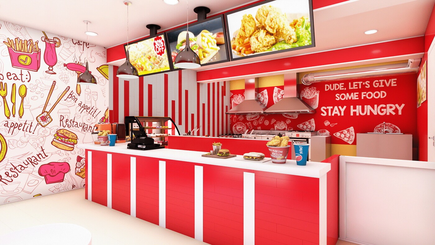 Fast food shop