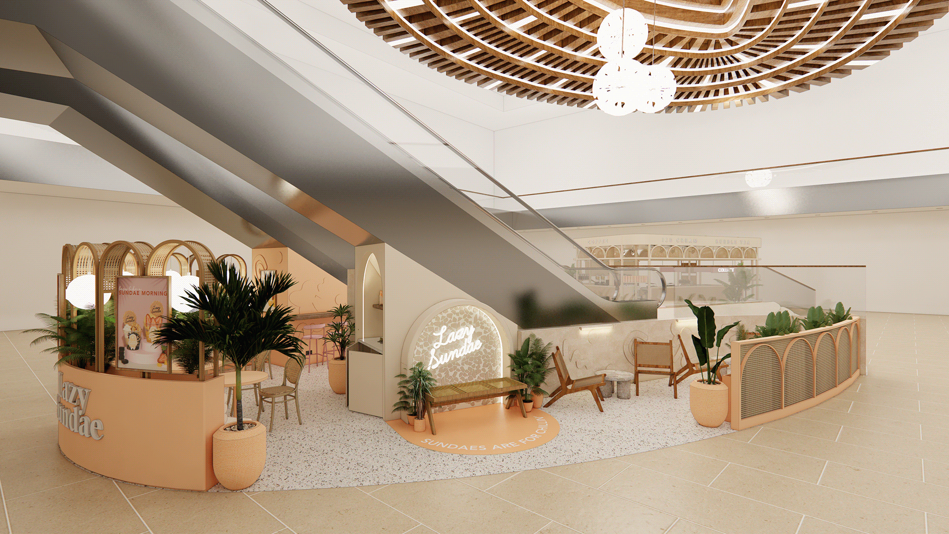 food court