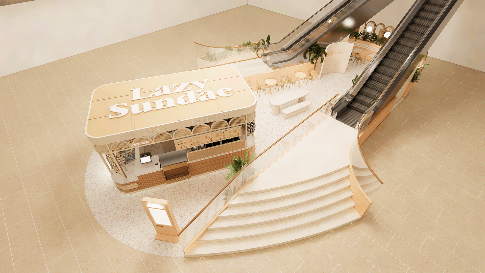 food court