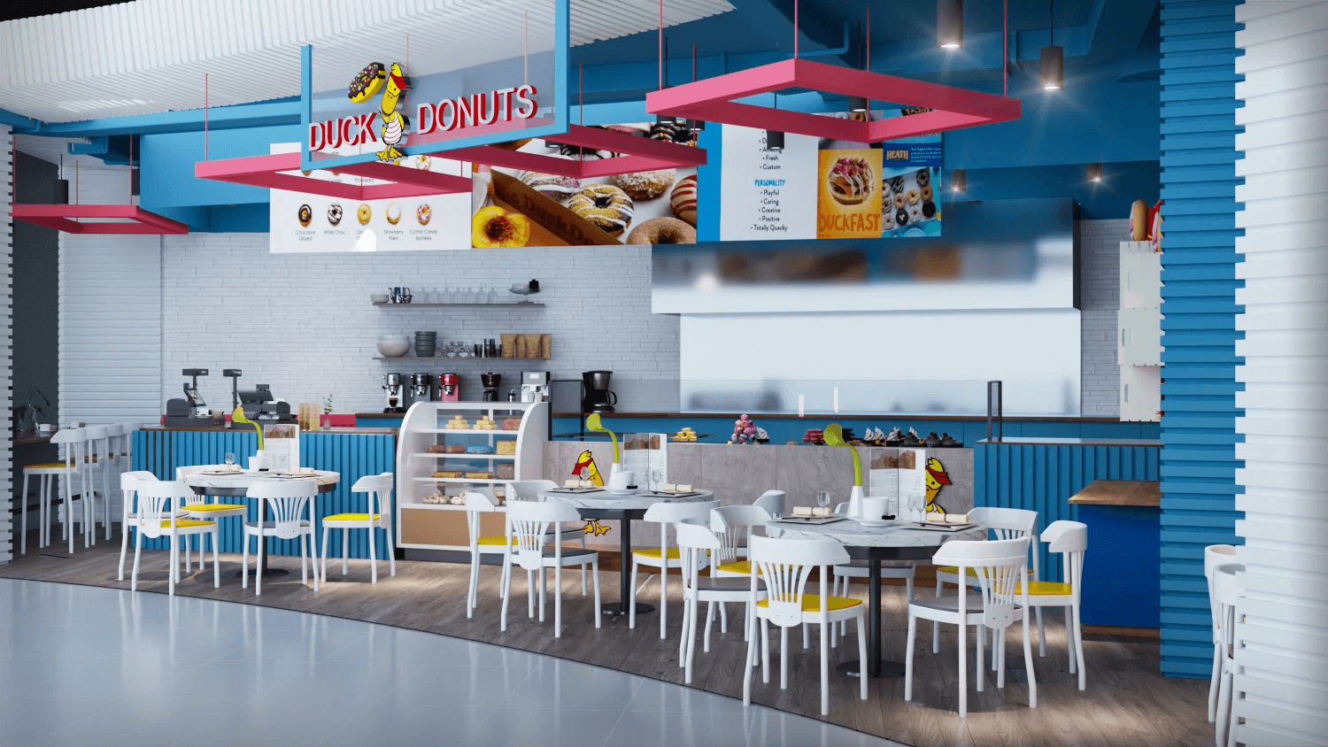 food court