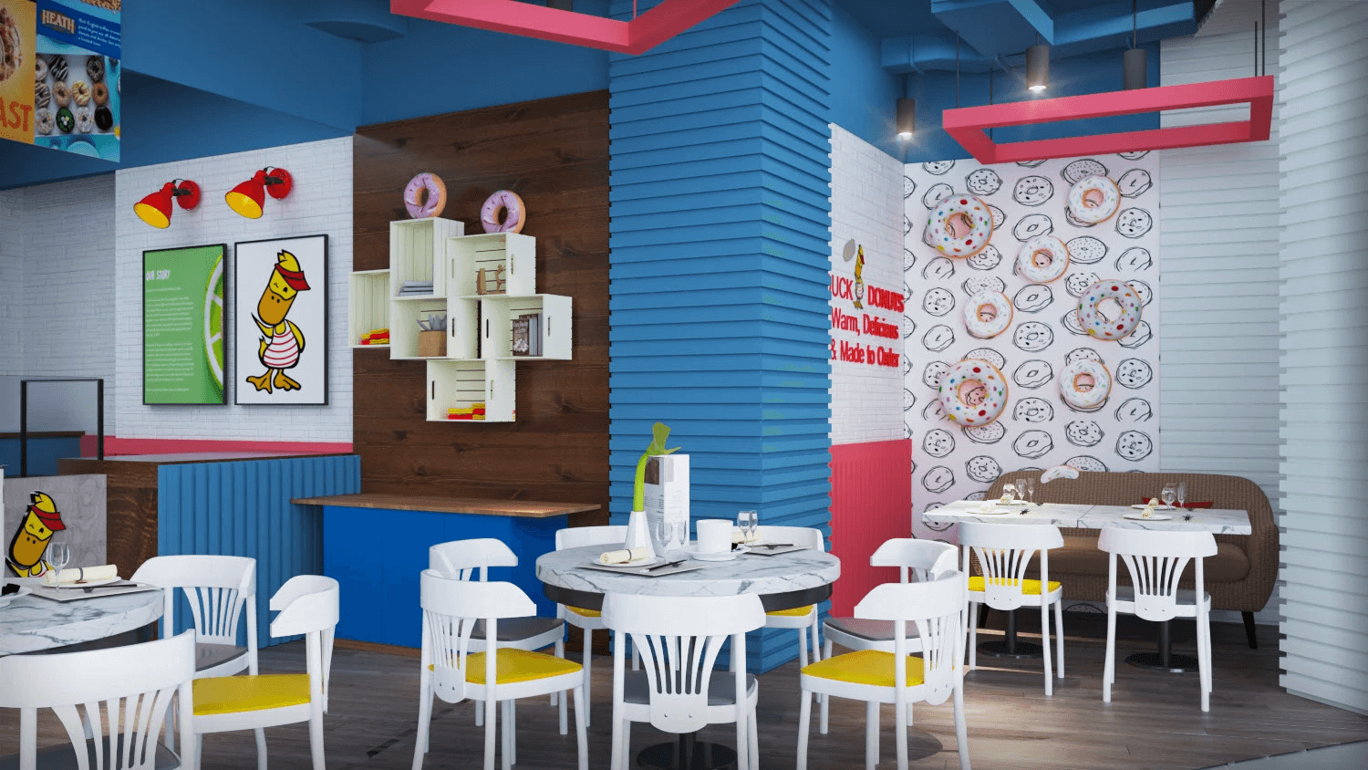 food court