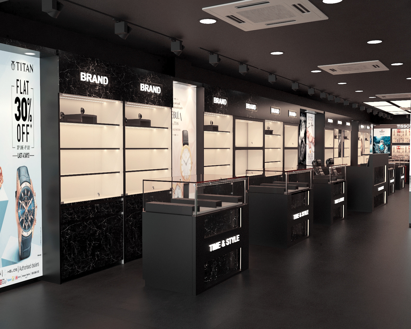 Eyeglasses shop