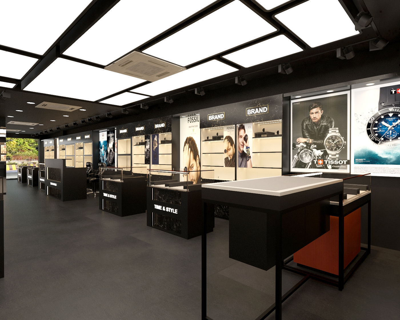 Eyeglasses shop