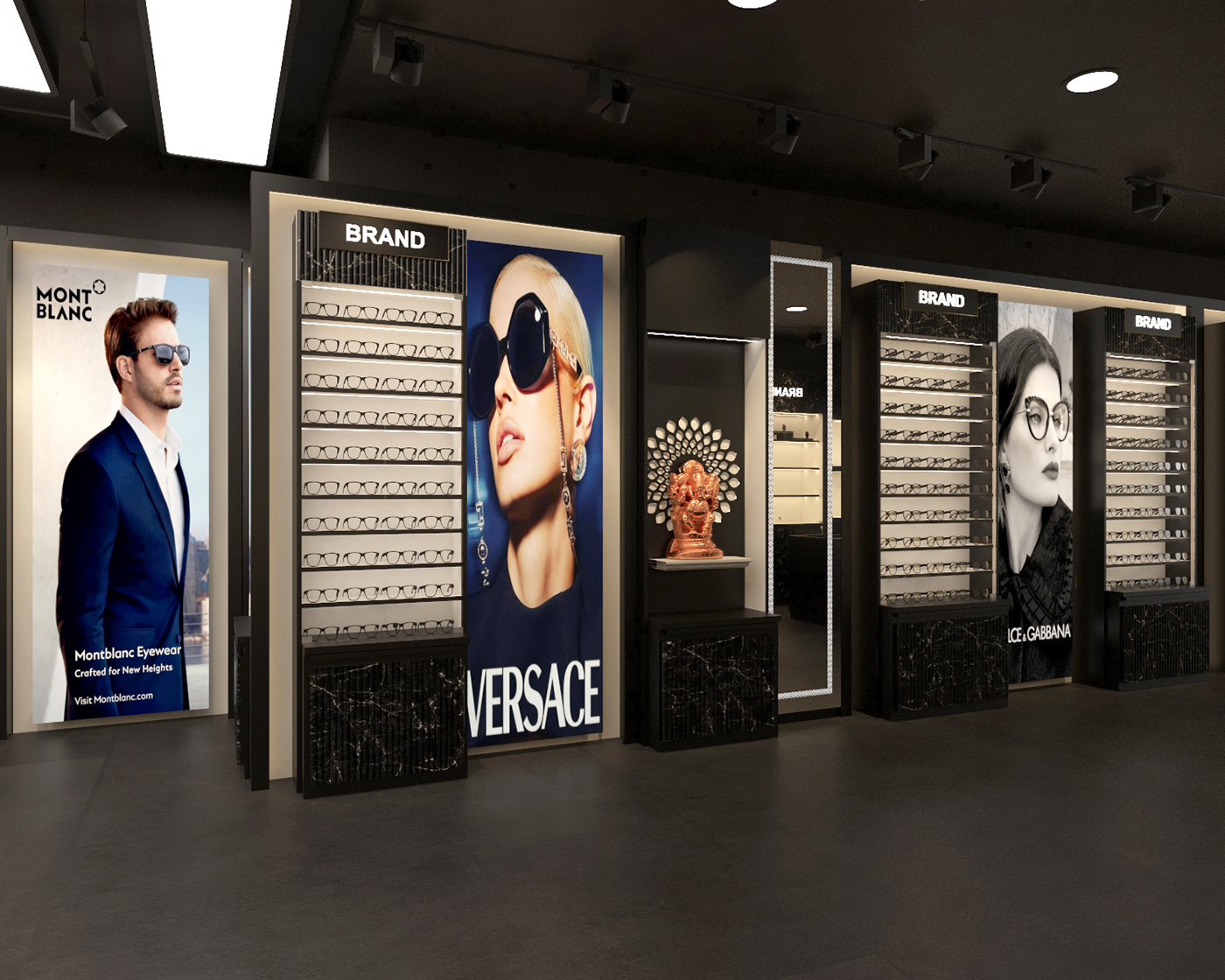 Eyeglasses shop