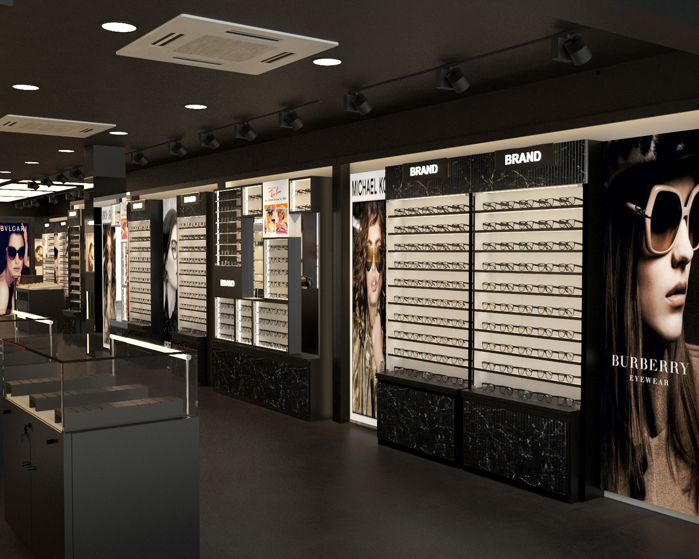 Eyeglasses shop