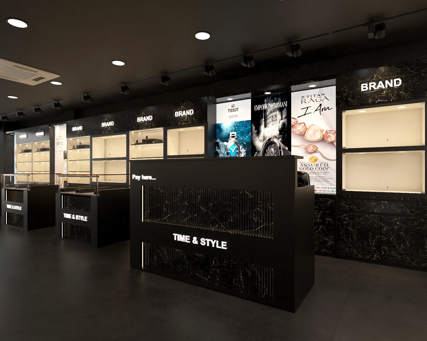 Eyeglasses shop
