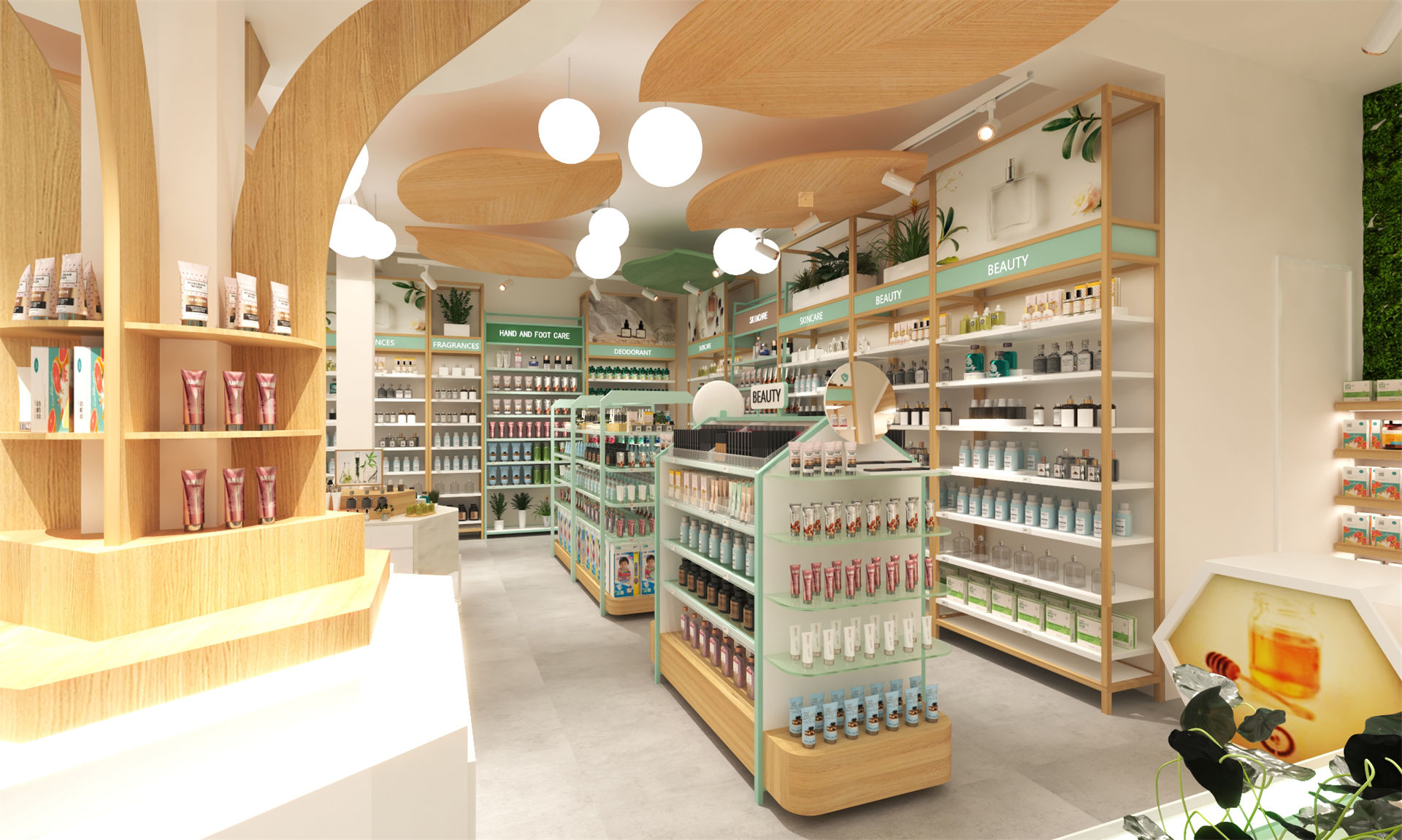 honey store design