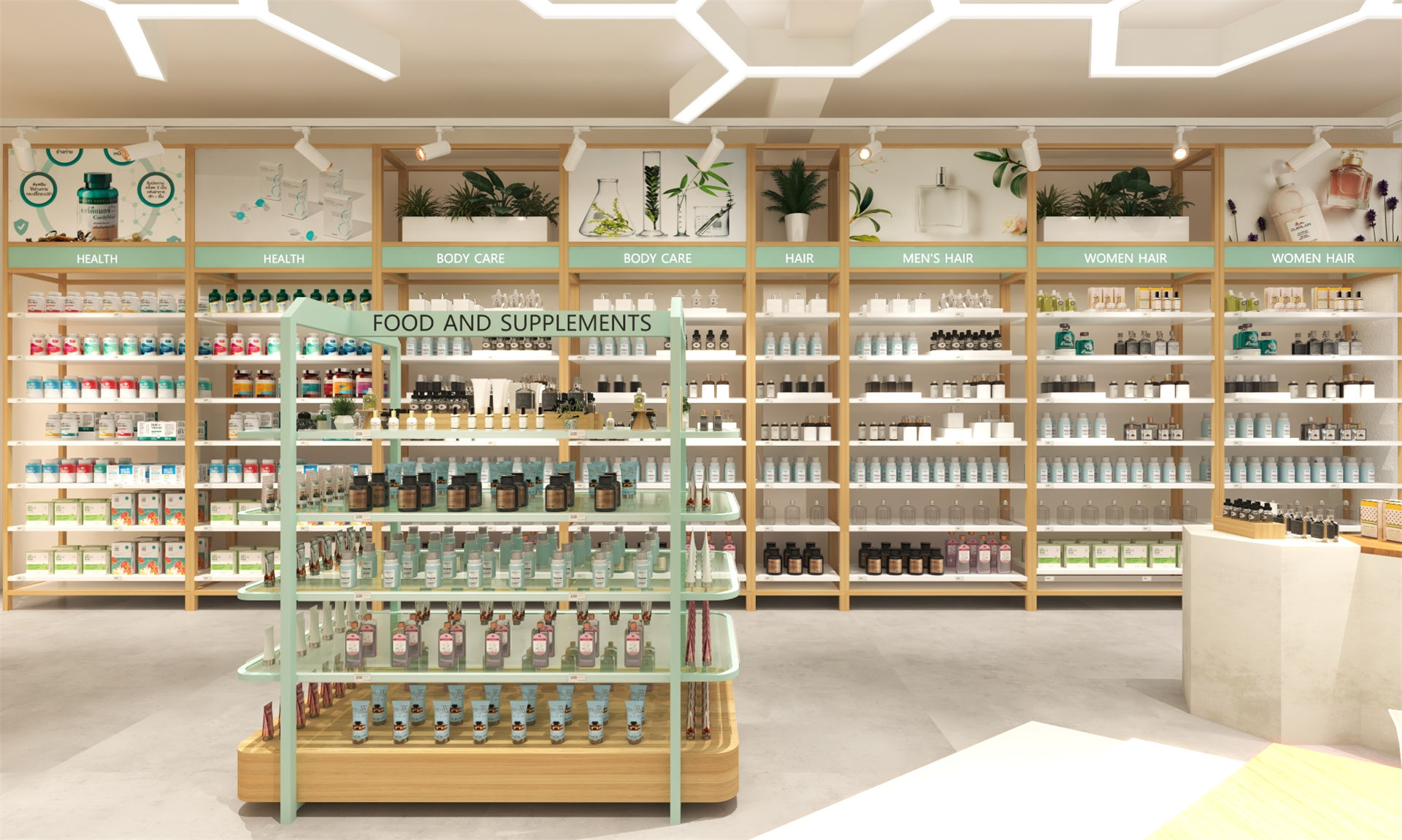 honey shop design