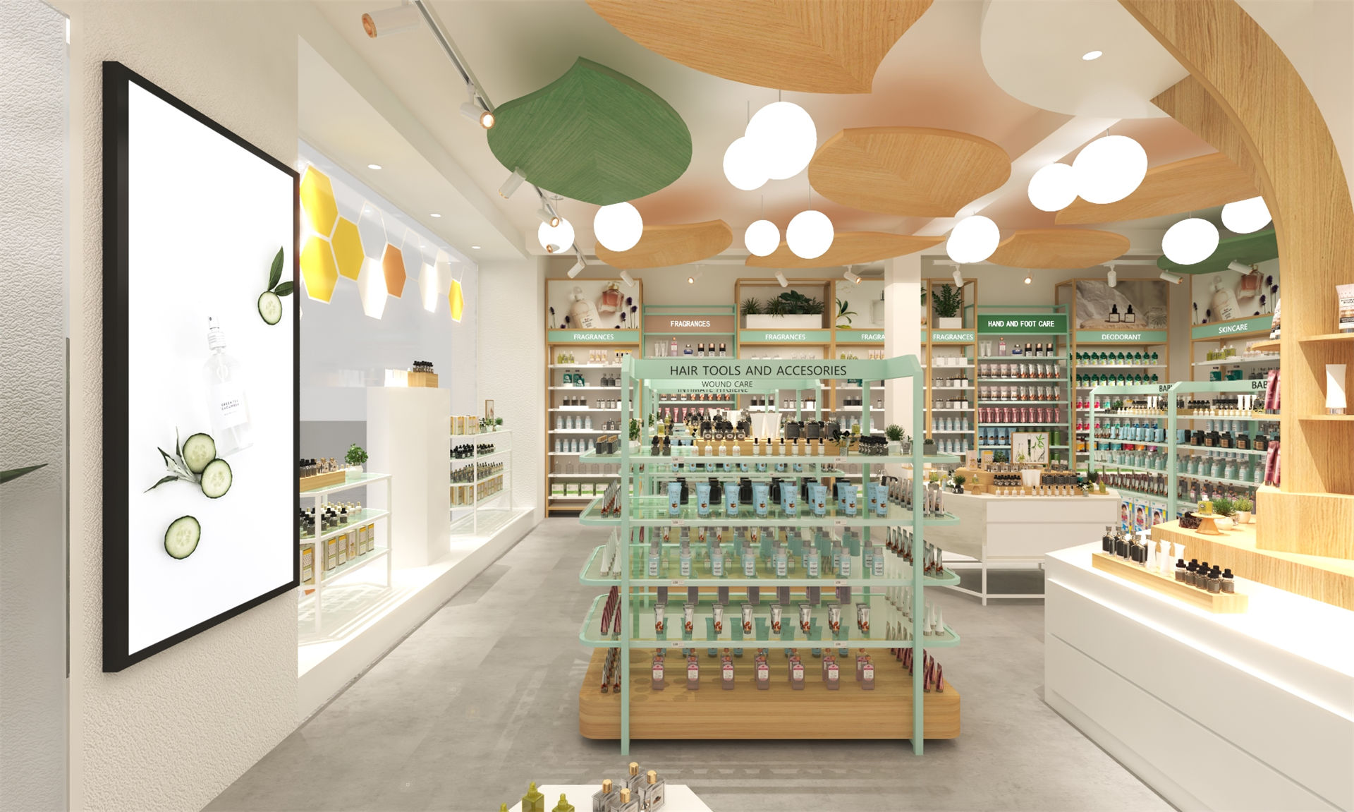 honey store design