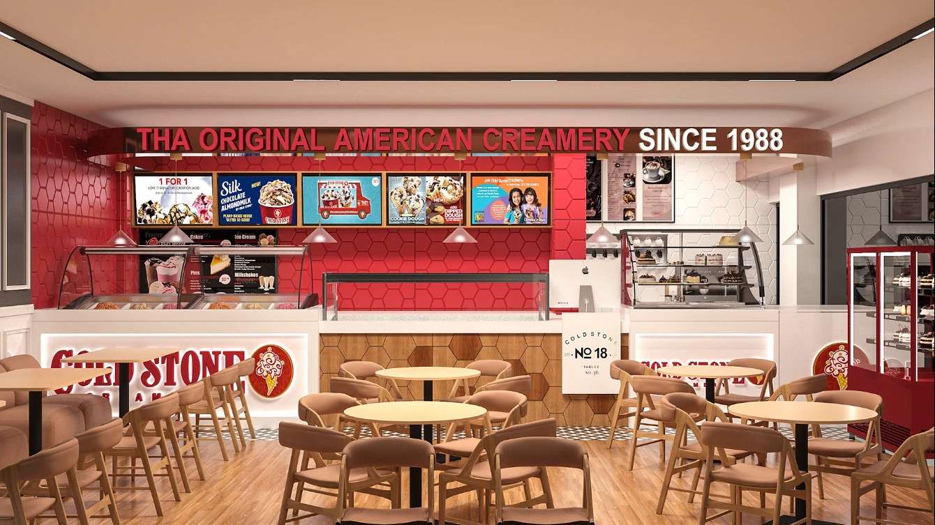 ice cream shop design 