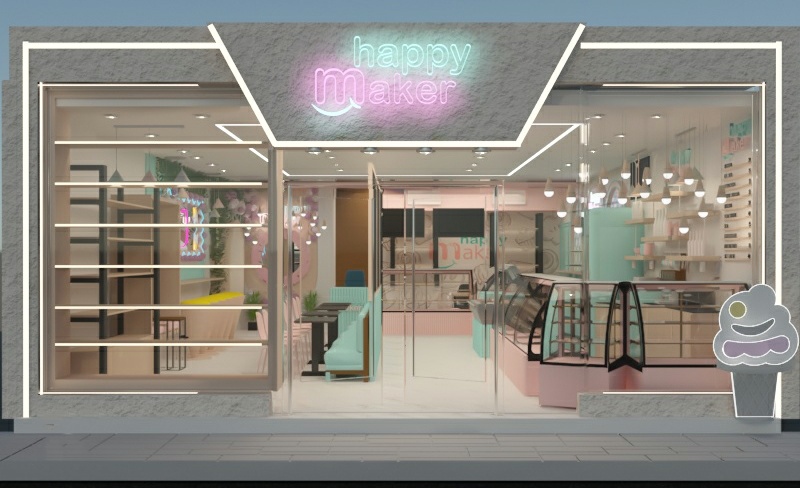 ice cream shop