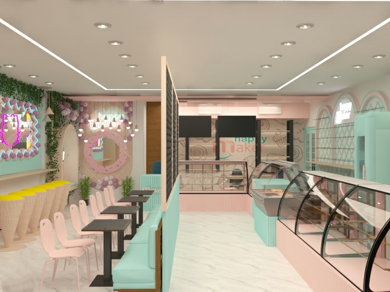 ice cream shop