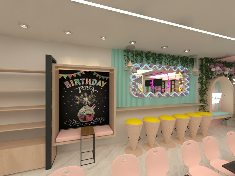 ice cream shop