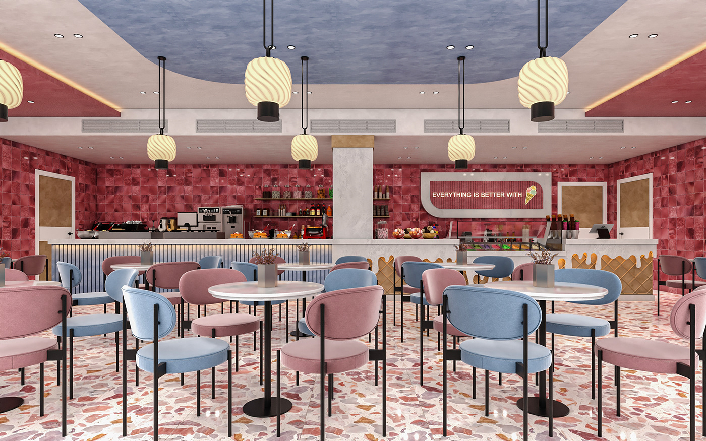 ice cream shop
