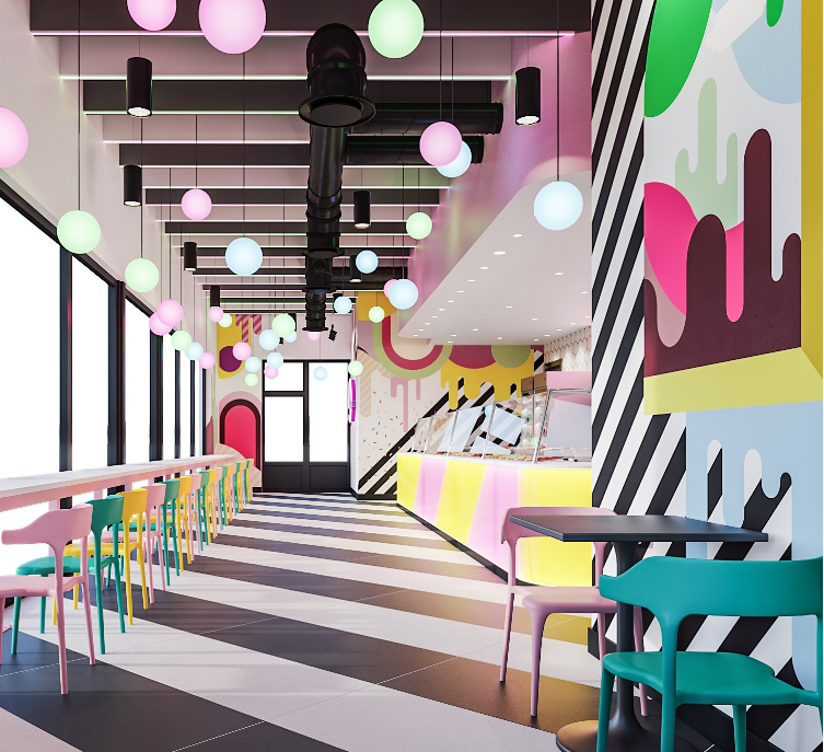 ice cream shop 