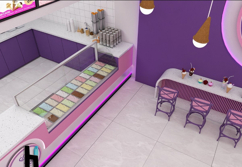 ice cream shop