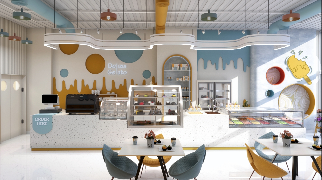 ice cream shop