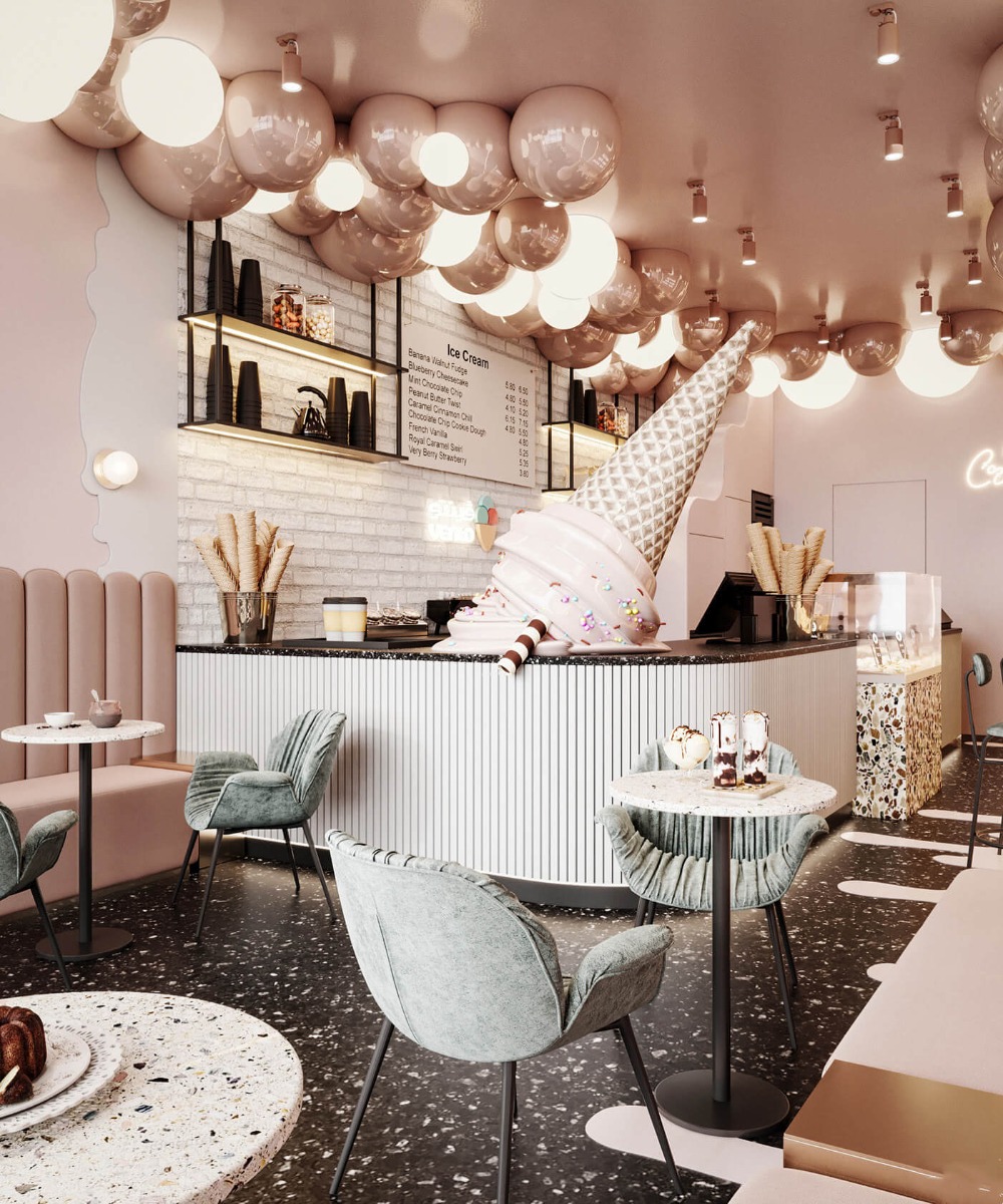 ice cream shop