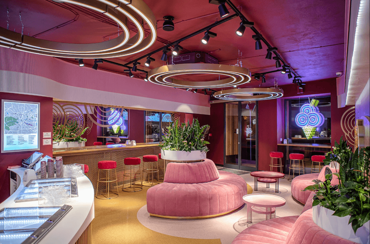 ice cream shop