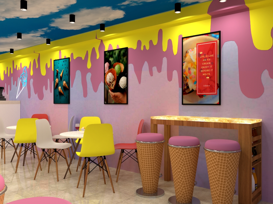 ice cream shop