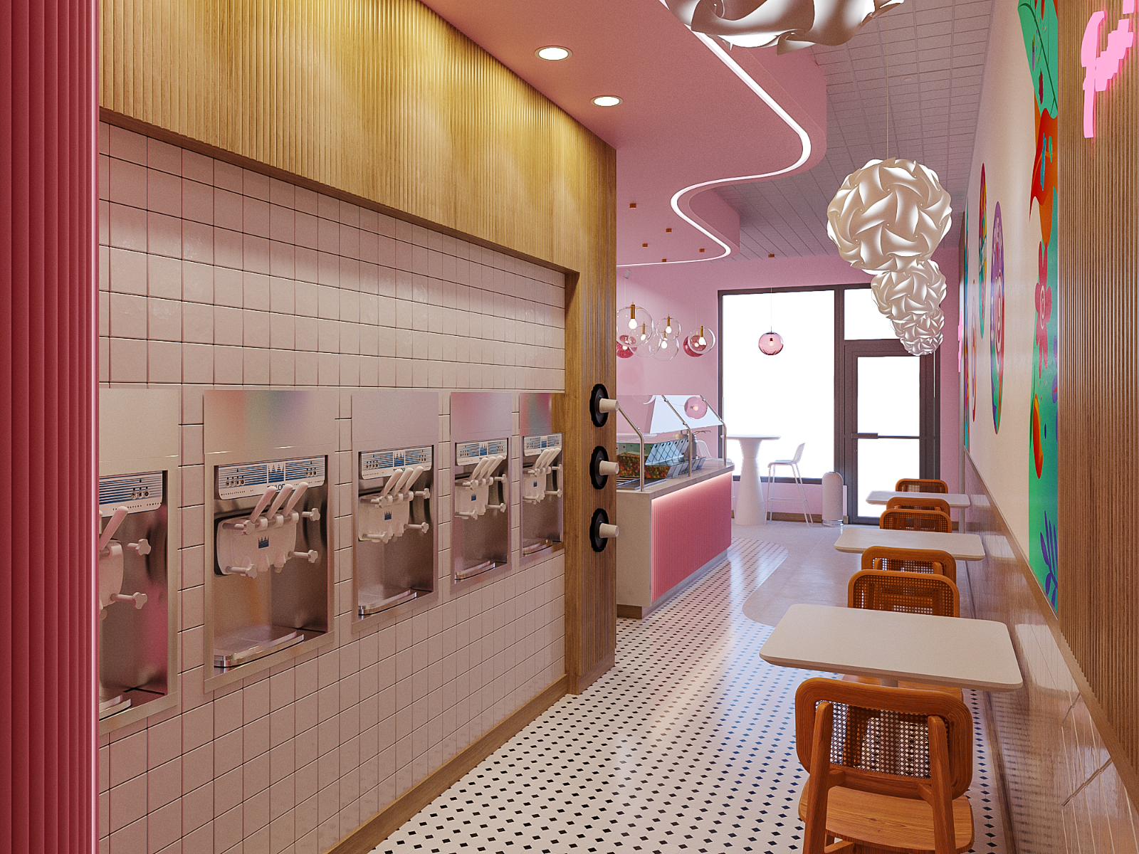 ice cream shop