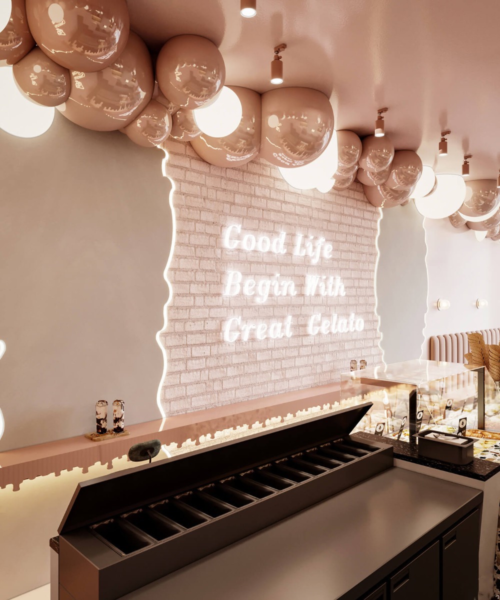 ice cream store
