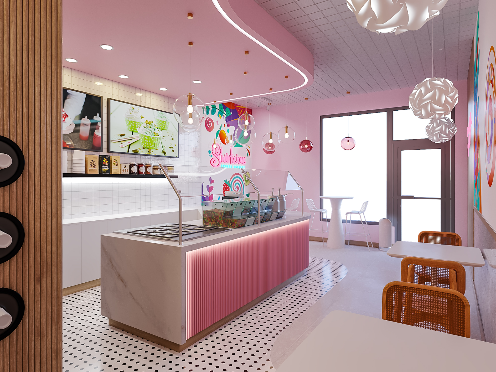 ice cream shop