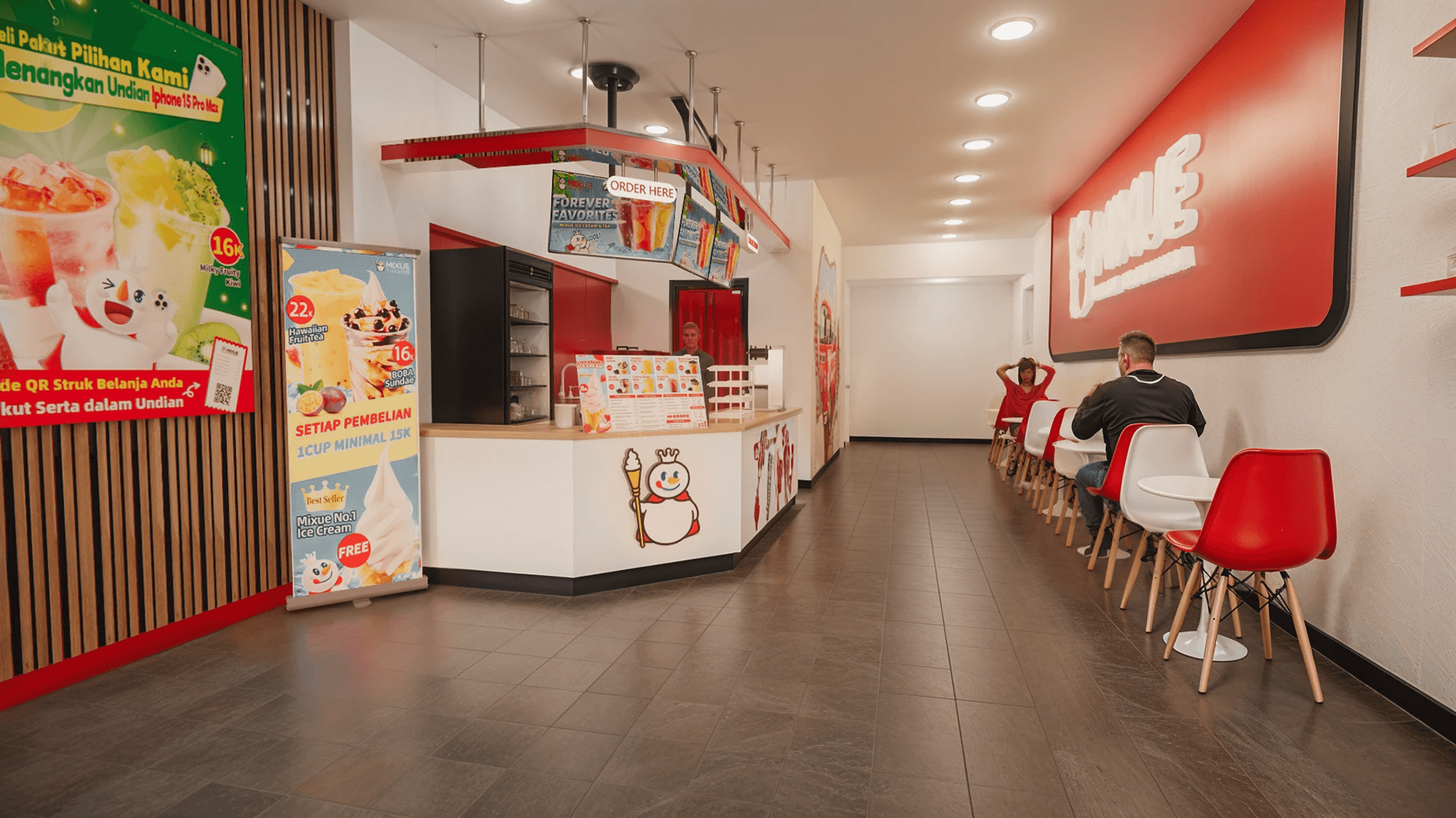 ice cream shop