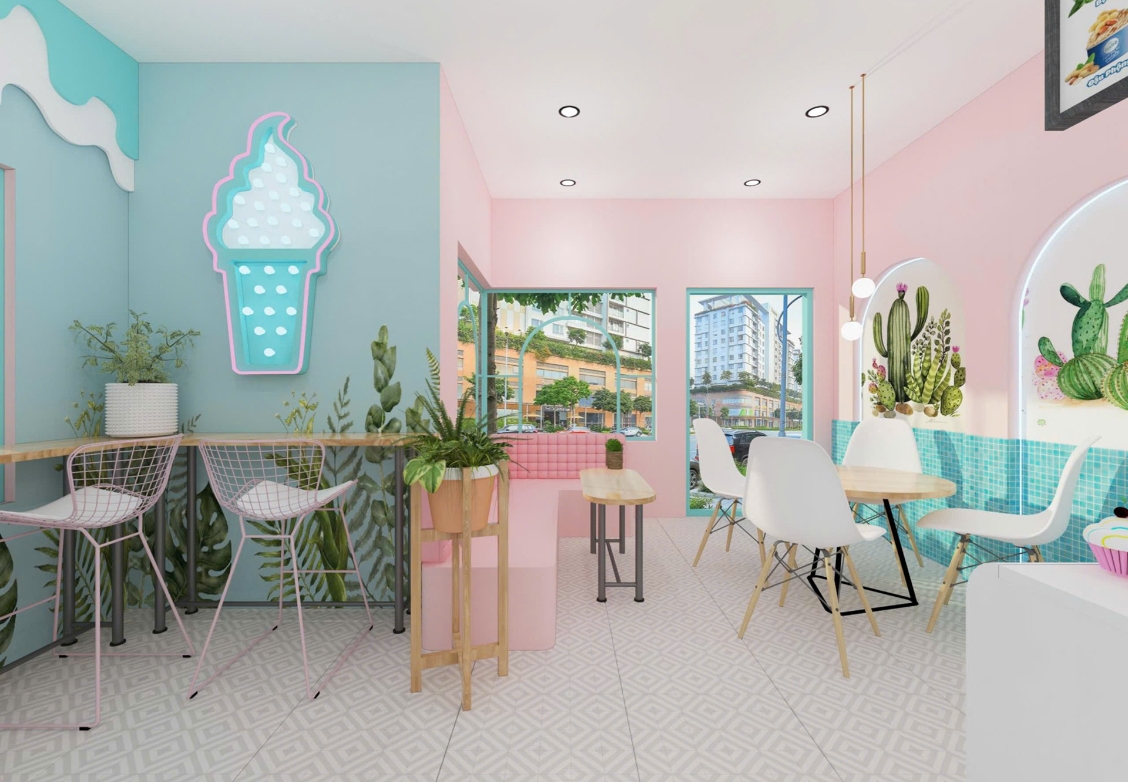 ice cream shop