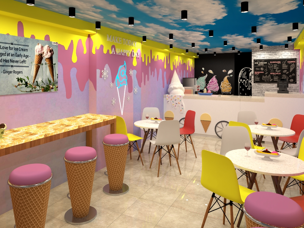 ice cream shop