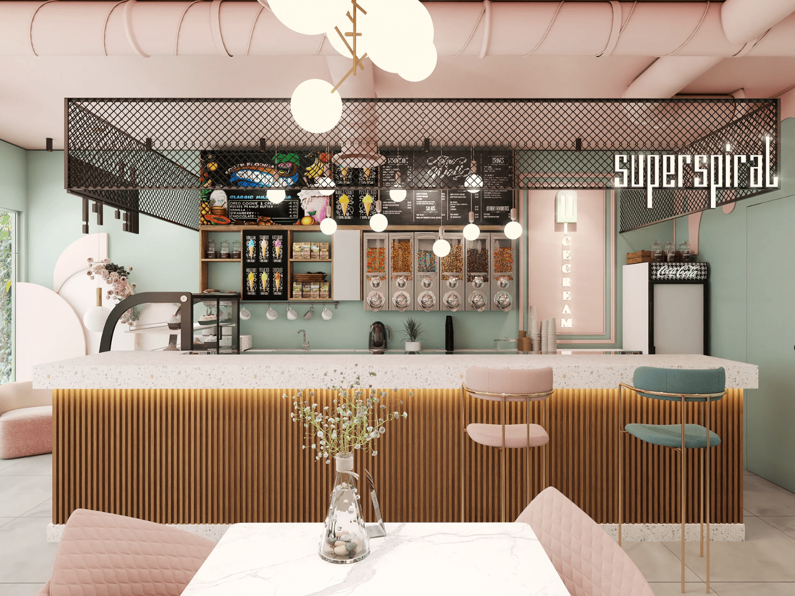 ice cream shop
