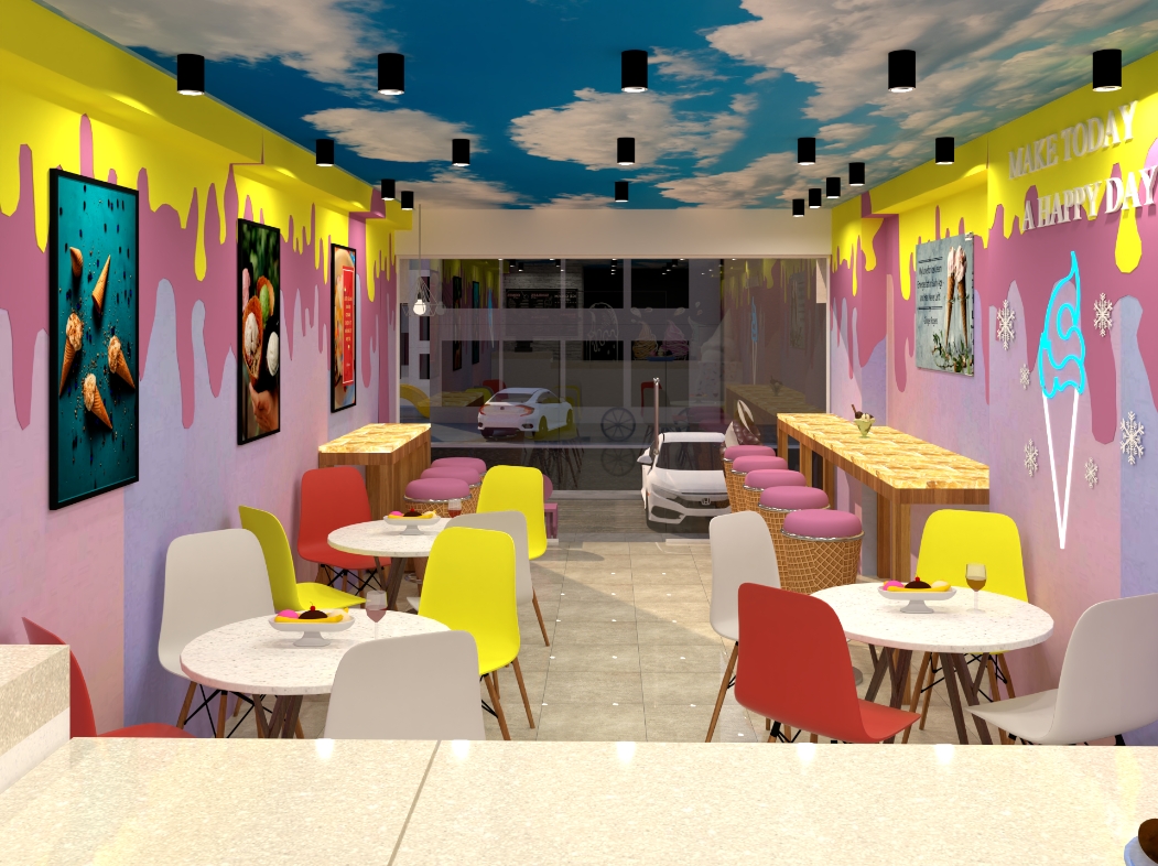 ice cream shop