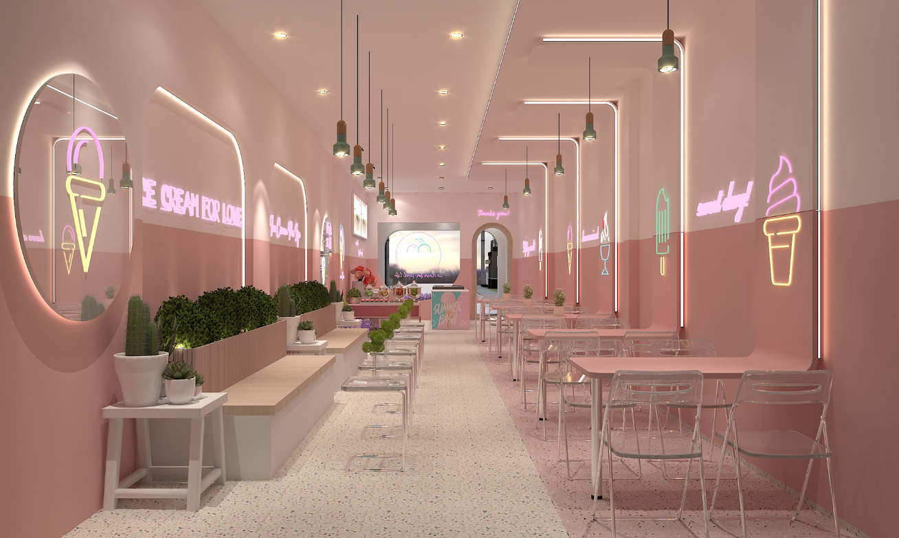 ice cream shop