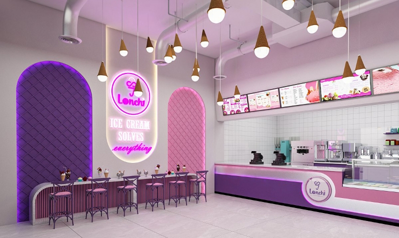 ice cream shop